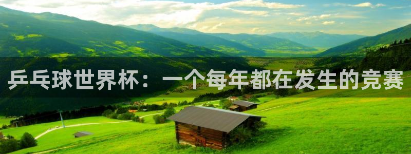 2006世界杯：乒乓球世界杯：一个每年都在发生的竞赛