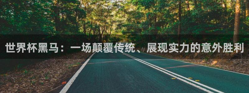 2026年世界杯时间表：世界杯黑马：一场颠覆传统、展现实力的意外胜利